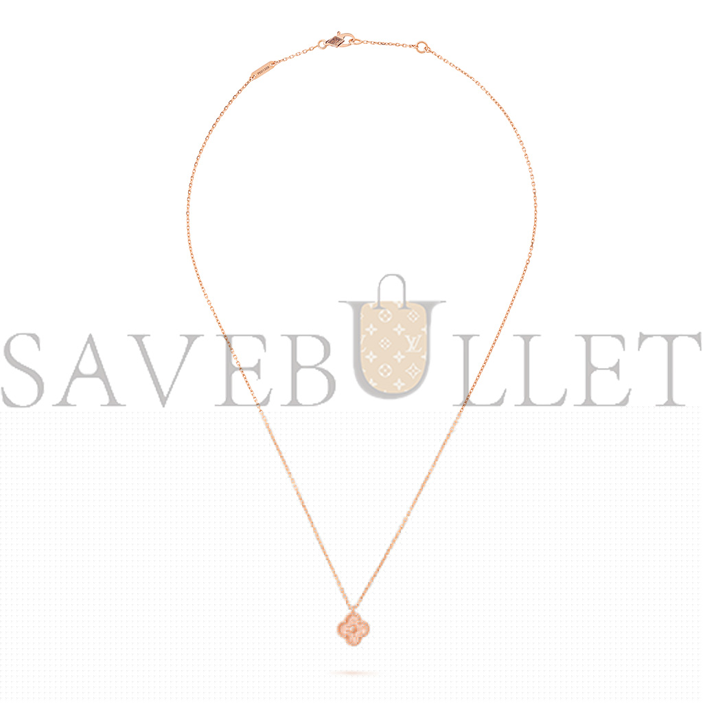 V*N CL*F arpels sweet alhambra pendant - rose gold vcaro8df00